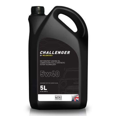 Aceite de motor Millers Challenger 5W40 totalmente sintético (5 litros)