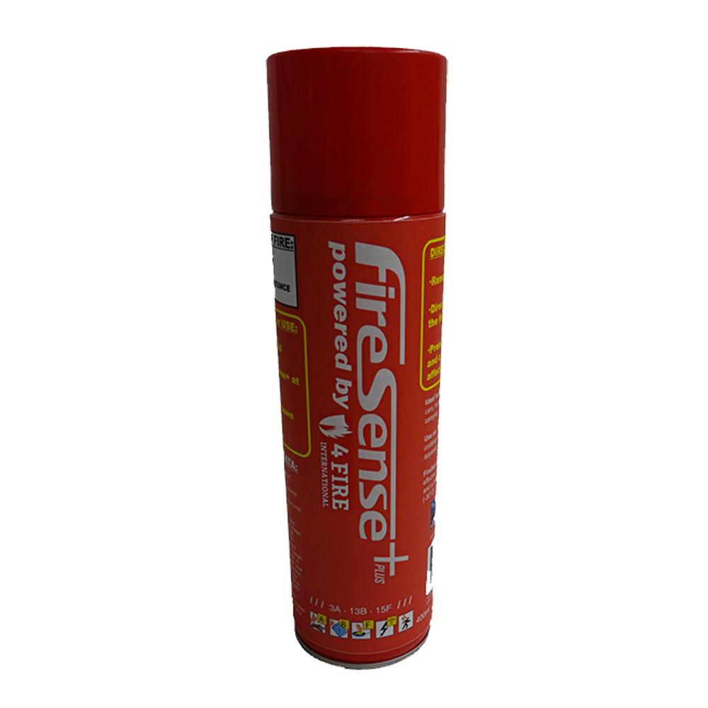 SPA FireSense + Extintor de mano con bote de aerosol de 400 ml