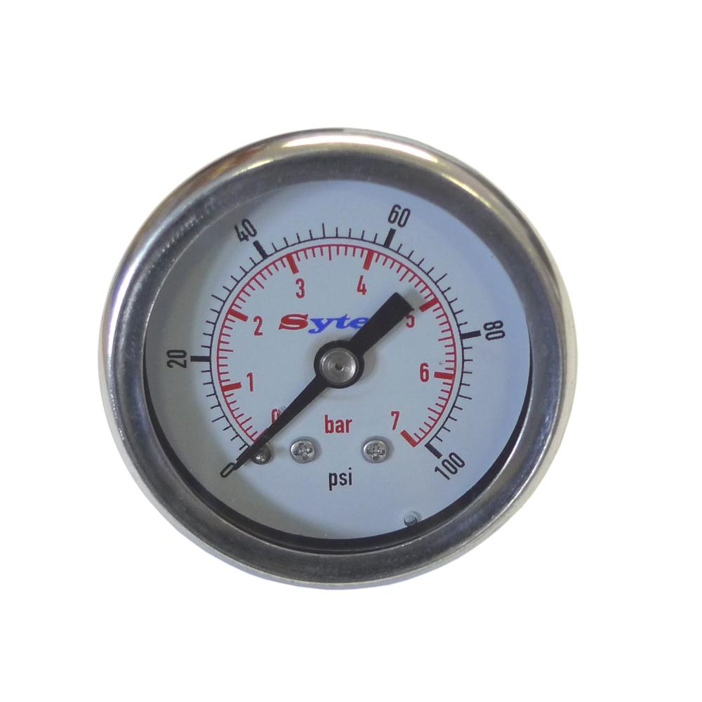 Indicador de presión de combustible Sytec 0-7BAR (0-100PSI)