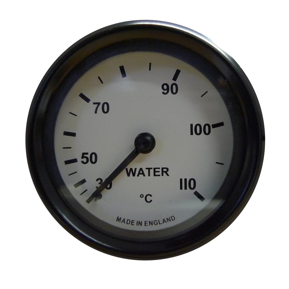 Mocal 52mm Temperatura del Agua Medidor de 30 a 110 ° C Blanca