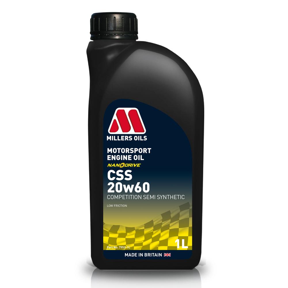 Millers 20W60 CSS aceite del motor semi sintético (1 Litro)