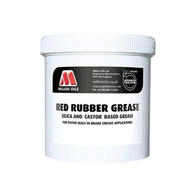 Grasa Millers Red Rubber (500grms)