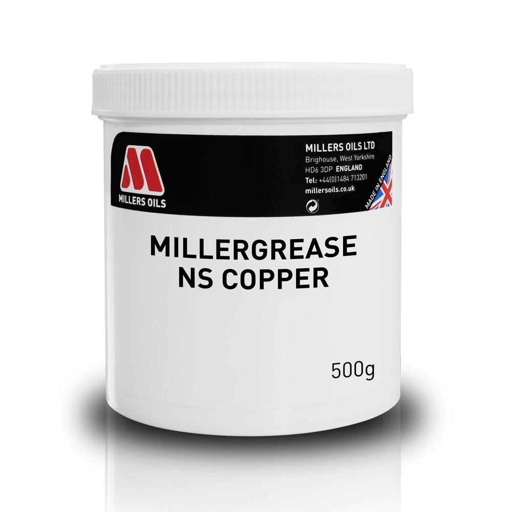 Millers Millergrease NS Compuesto antiagarrotamiento de cobre (500Grms)