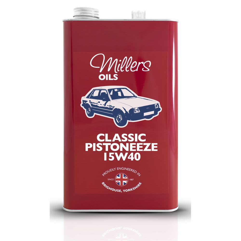 Millers Classic Pistoneeze 15W40 Aceite mineral (5 litros)