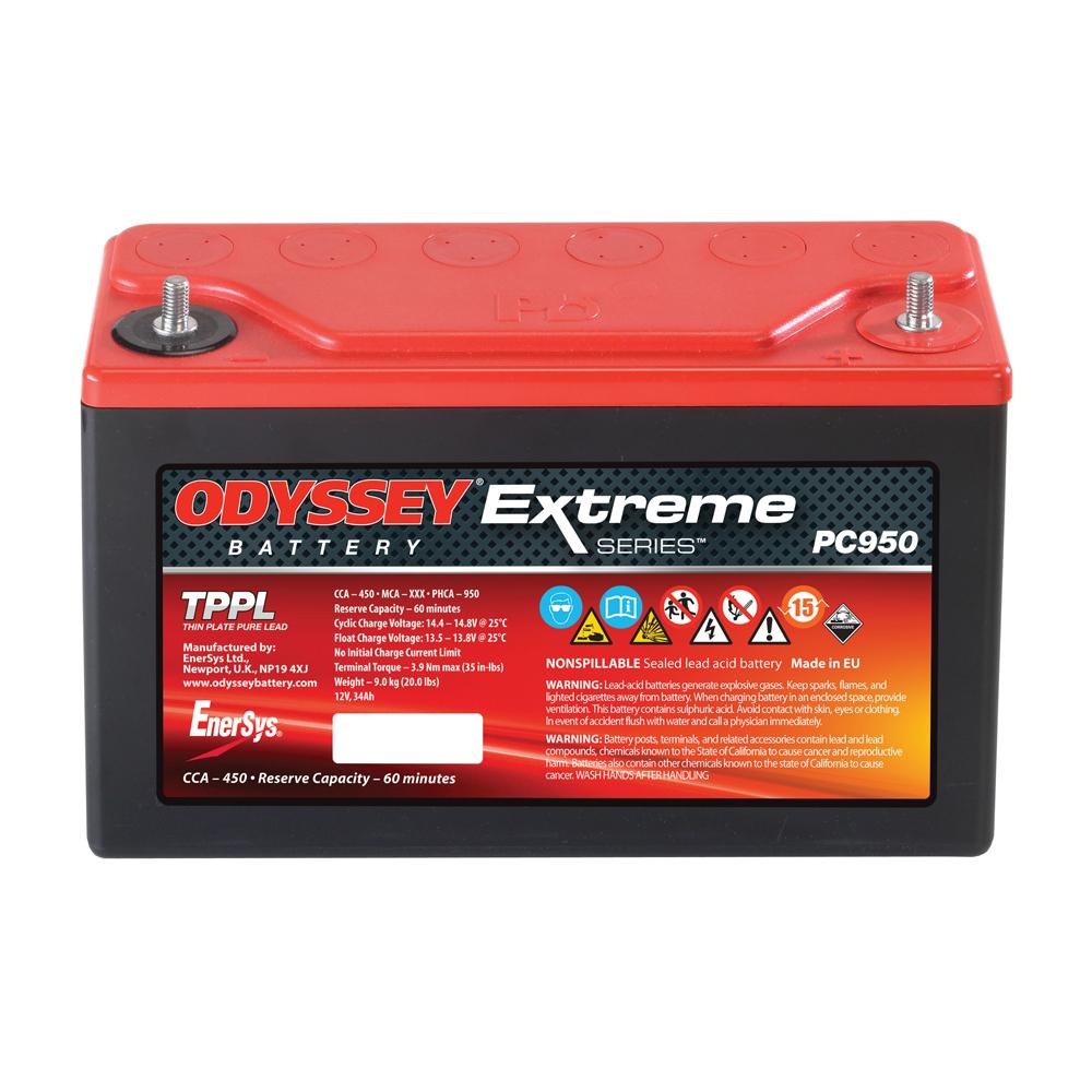 Batería Odyssey Extreme Racing 30 PC950