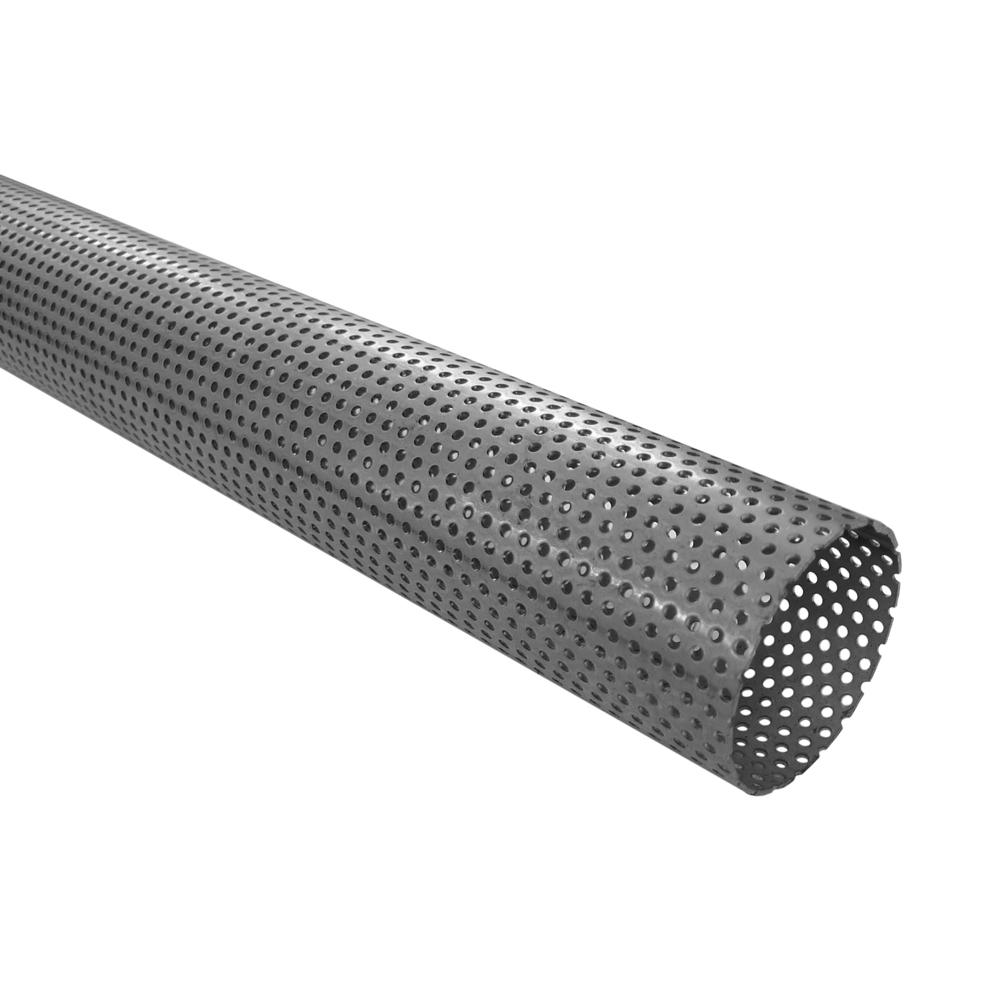Tubo de acero perforado de 51 mm (2 ") de diámetro exterior (por metro)
