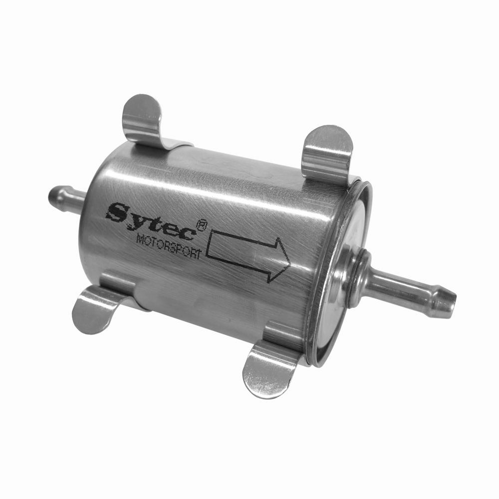 Sytec filtro de combustible de 8 mm de entrada y salida con el soporte