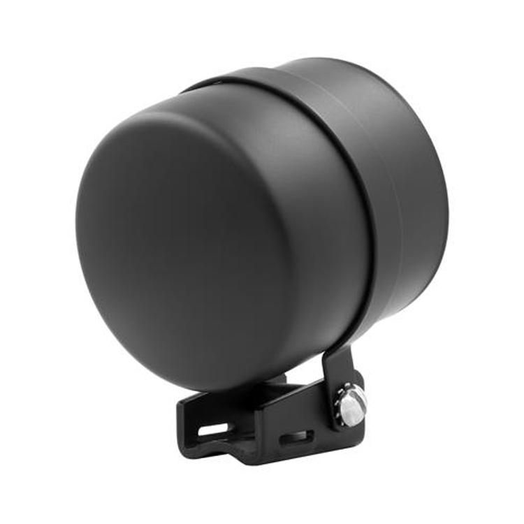 Soporte de pedestal apilado para tacómetro de 80 mm en negro
