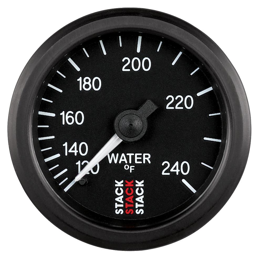 Indicador de temperatura del agua Pila Mecánica 120-240 grados F