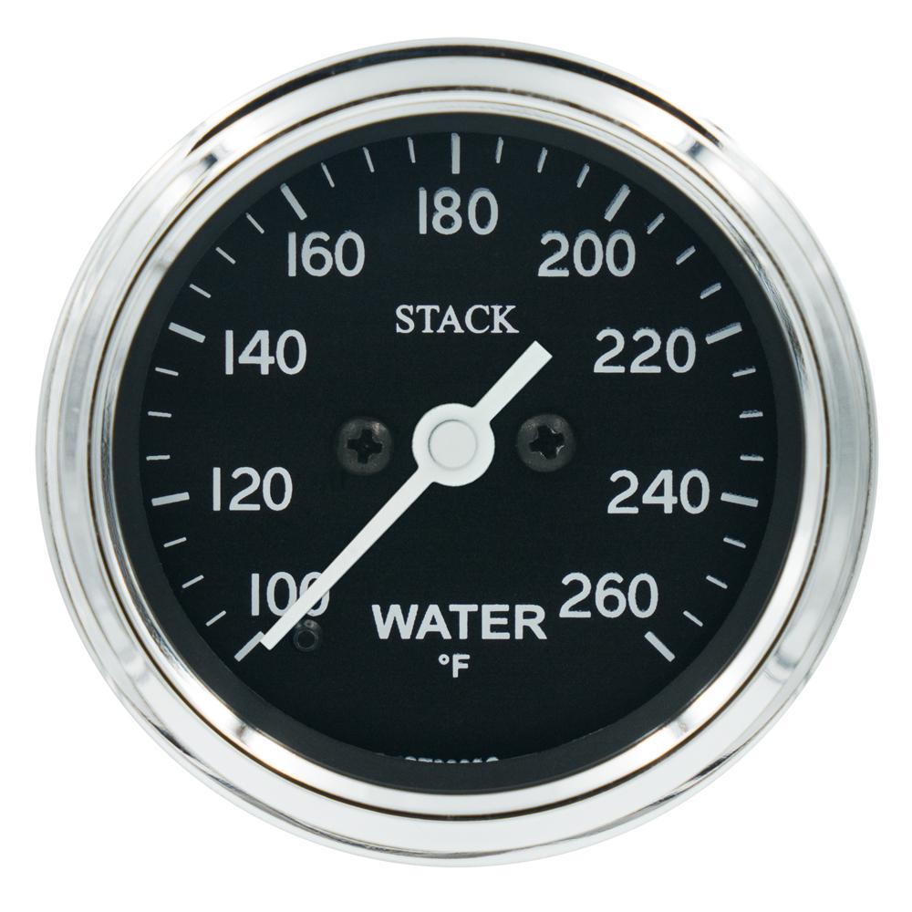Apila el indicador de temperatura del agua clásico 100-260 grados F