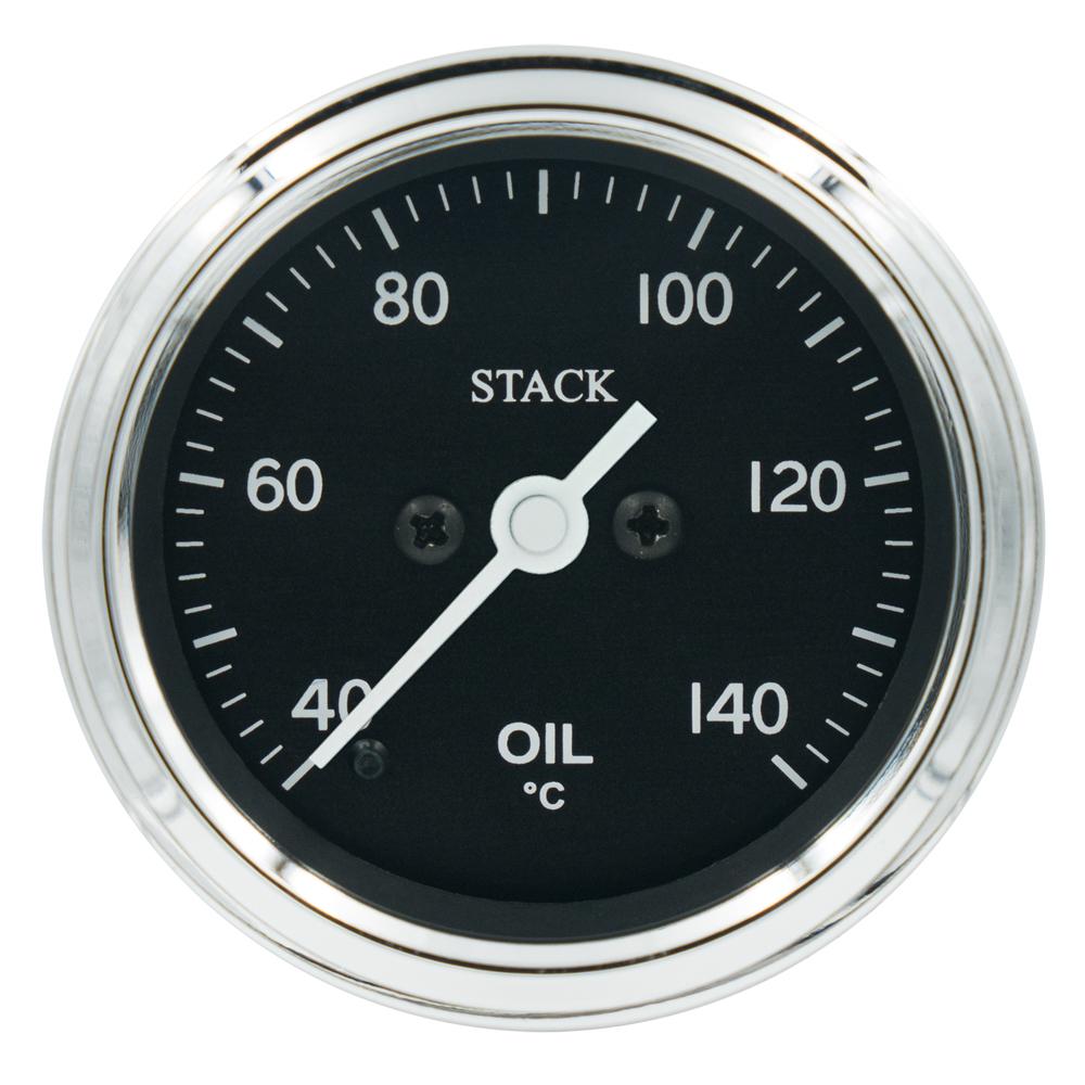 Apile el indicador de temperatura de aceite clásico 40-140 grados C