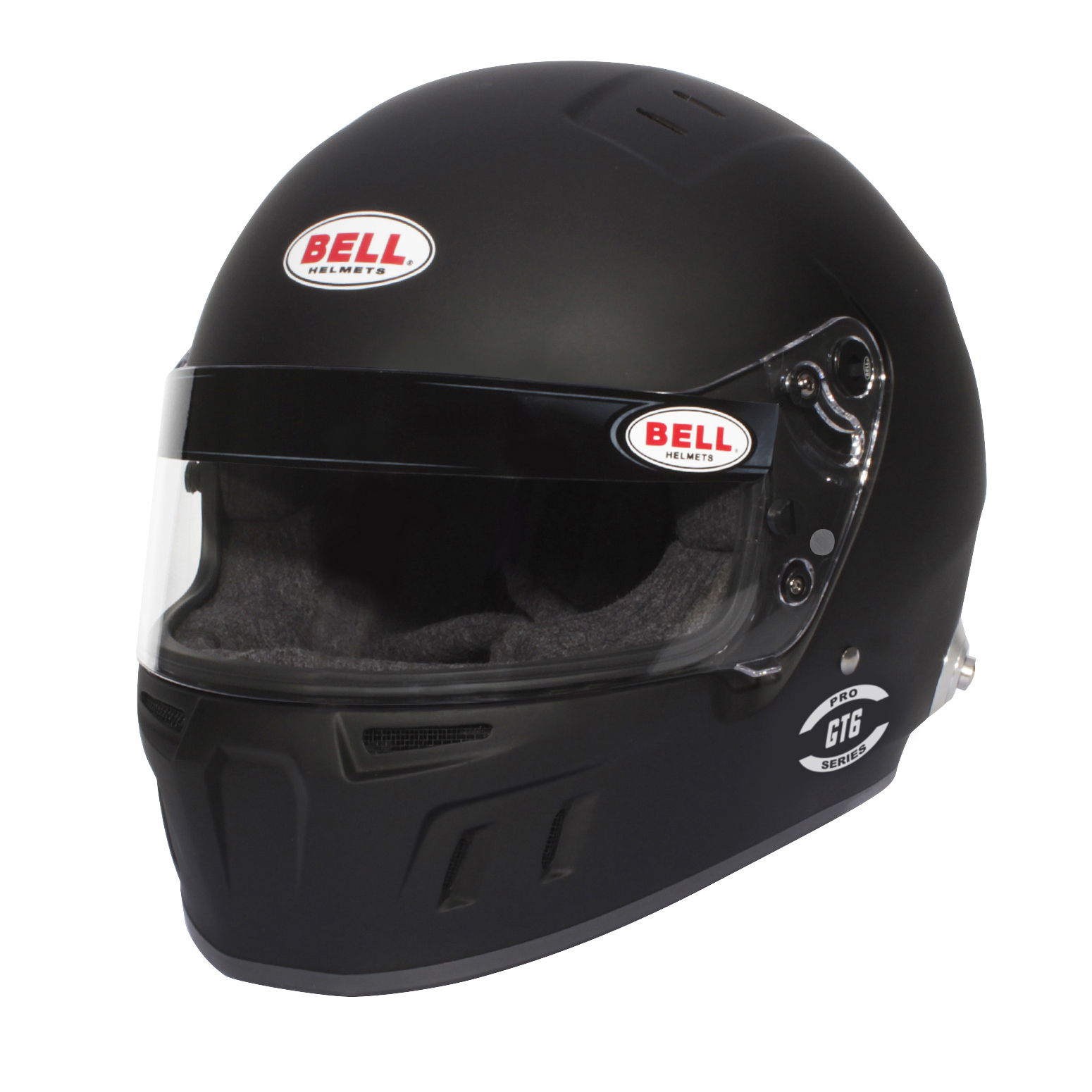 Casco integral Bell GT6 Pro negro aprobado por la FIA 8859-2024