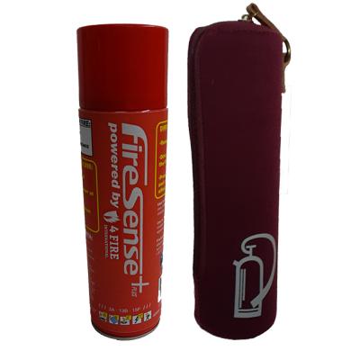 SPA FireSense + Extintor de mano con bote de aerosol de 400 ml con bolsa