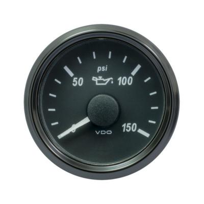 Manómetro de presión de aceite VDO SingleViu 0-150 PSI