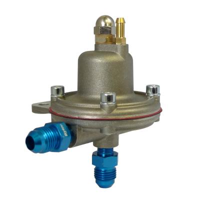 Regulador de presión de inyección de combustible ajustable de Malpassi (Uniones JIC -6)
