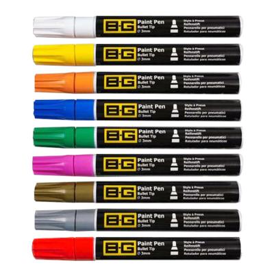 Bolígrafo para pintar neumáticos con punta redonda de 3 mm (cada uno)