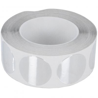 Discos de cinta de papel de aluminio autoadhesivo - 45 mm de diámetro