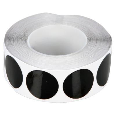 Discos de cinta autoadhesiva negra - 45 mm de diámetro