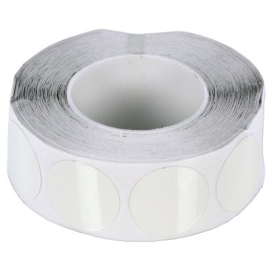 Discos de cinta autoadhesiva blanca - 45 mm de diámetro