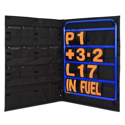 Kit BG Racing Blue Pit Board - Tamaño estándar