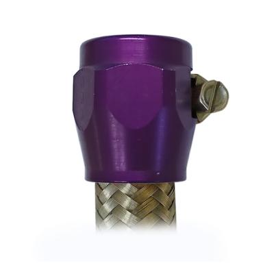 Goodridge Pro abrazadera para -10 manguera (diámetro interno 20.80 mm) púrpura