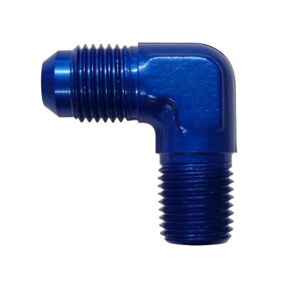 Adaptador de hilo de 90 grados Goodridge -4JIC a 1 / 4NPT