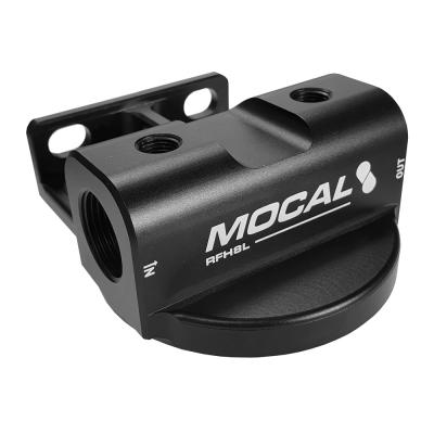 Cabezal de filtro de aceite remoto Mocal con puertos M22