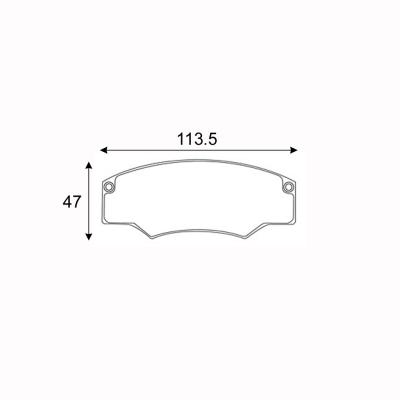 Mintex Carreras Pastillas de Freno MDB1200-M1144 Por AP Racing Caliper CP2361