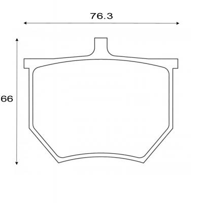 Pastillas de freno Mintex Racing MDB1202-MRM1802 para pinza AP Racing CP2372