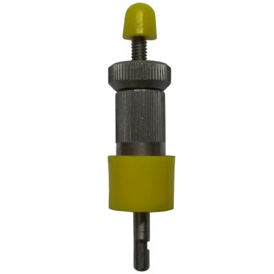 Abrazadera de remache Skinpin para orificio de 1/8" de diámetro (amarillo)