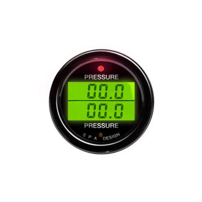 Presión del BALNEARIO/calibrador dual de la presión