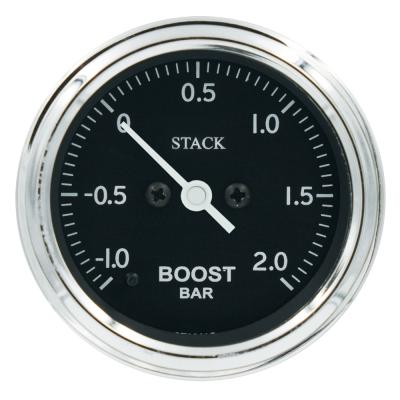 Apile el indicador de presión Boost Classic -1 a +2 Bar