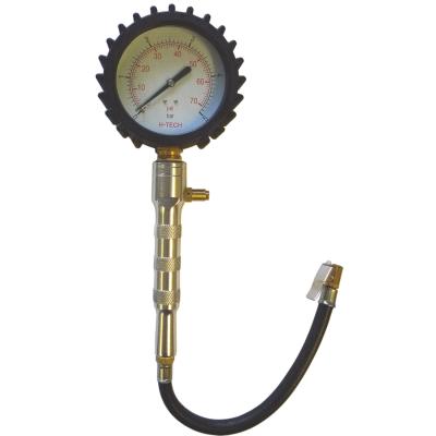 0-70 PSI TYRE PRESSUE GAUGE LARGE DIAL WITH DEFLATE