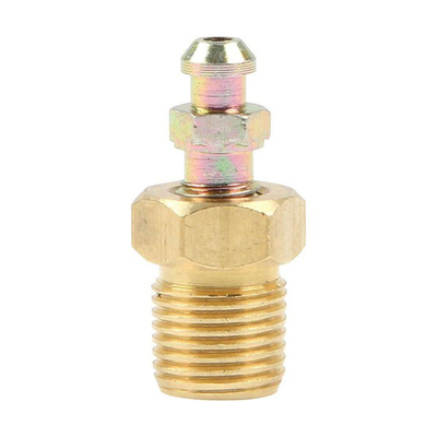 Adaptador de boquilla de purga con rosca macho NPT de 1/8"