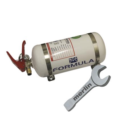 Recarga/Servicio de extintor de incendios mecánico de 2,25 litros SPA