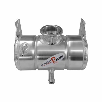 Tanque de cabezal de agua universal de montaje en mamparo horizontal de aluminio